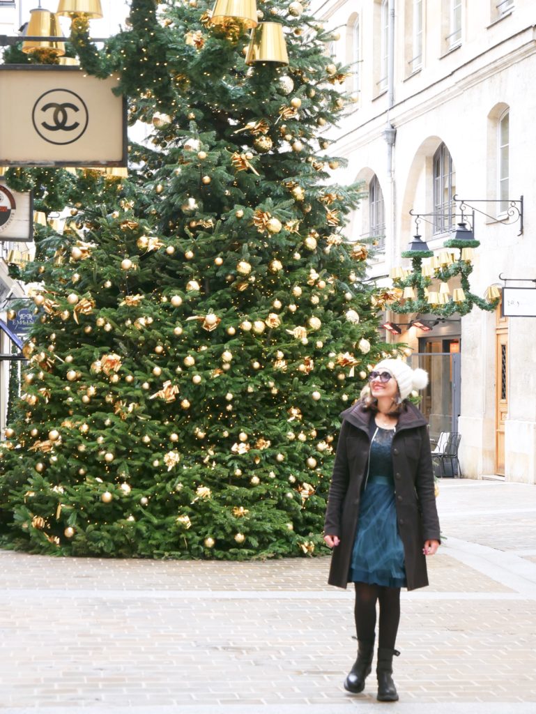 Natale a Parigi, Village Royal, dior, chanel, patrizia pepe, nafnaf, oysho, xmas look, xmas mood, travel paris