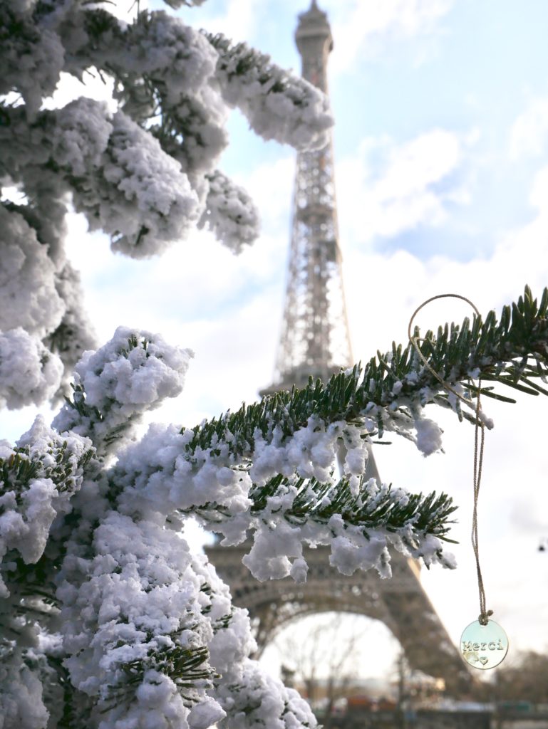 Tour Eiffel, Paris, Merci, 111 Boulevard Beaumarché, Parigi, Natale a Parigi, xmas in Paris, Christmas in Paris, travel paris, Impastastorie Bistrot, giveaway, amicizia, gratitudine, l'importanza di dire grazie, 