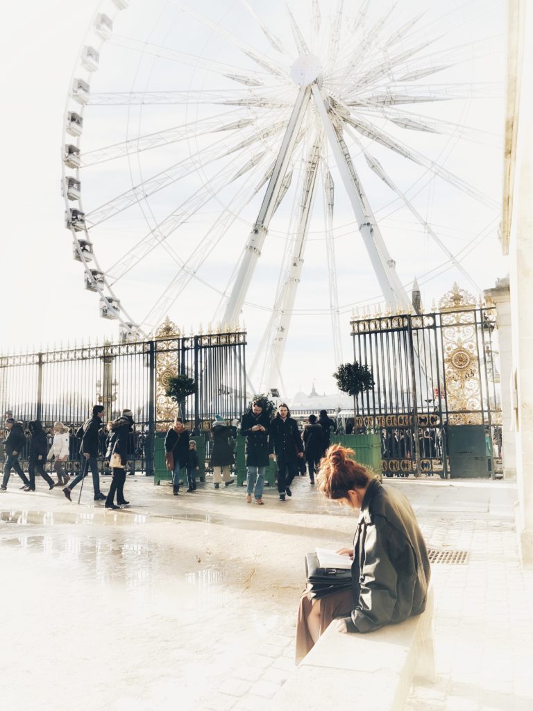 Parigi sotto la neve, parigi neve, neve a Paris, snow in Paris, printemps, montmartre, montmartre sotto la neve, neve a Montmartre, jardin des tuileries, impastastorie, impastastorie bistrot, nevicata a Parigi, nevicata a Paris