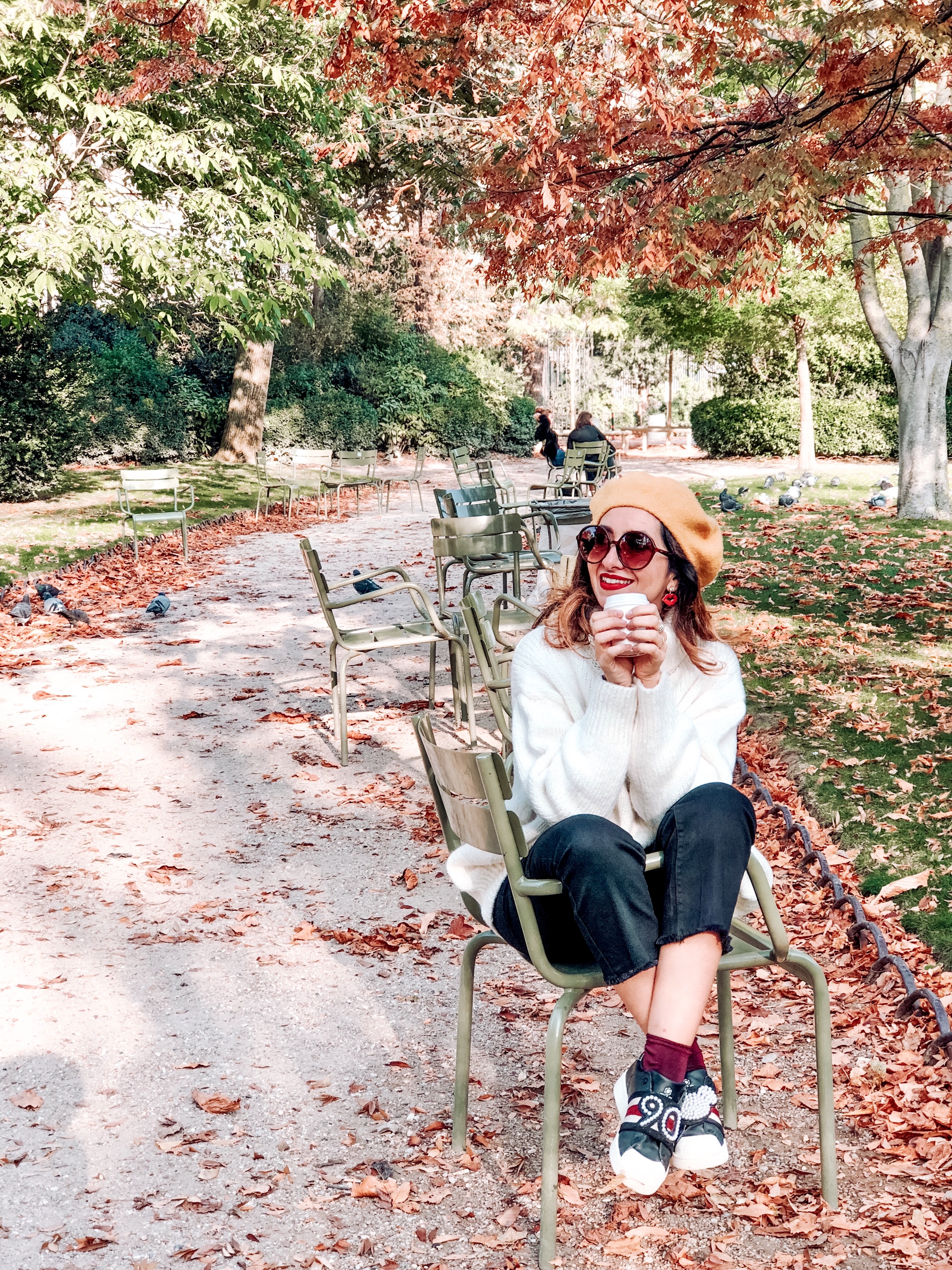 Parigi in autunno, jardin de luxembourg, Impastastorie, impastastorie bistrot, autumn in paris, 