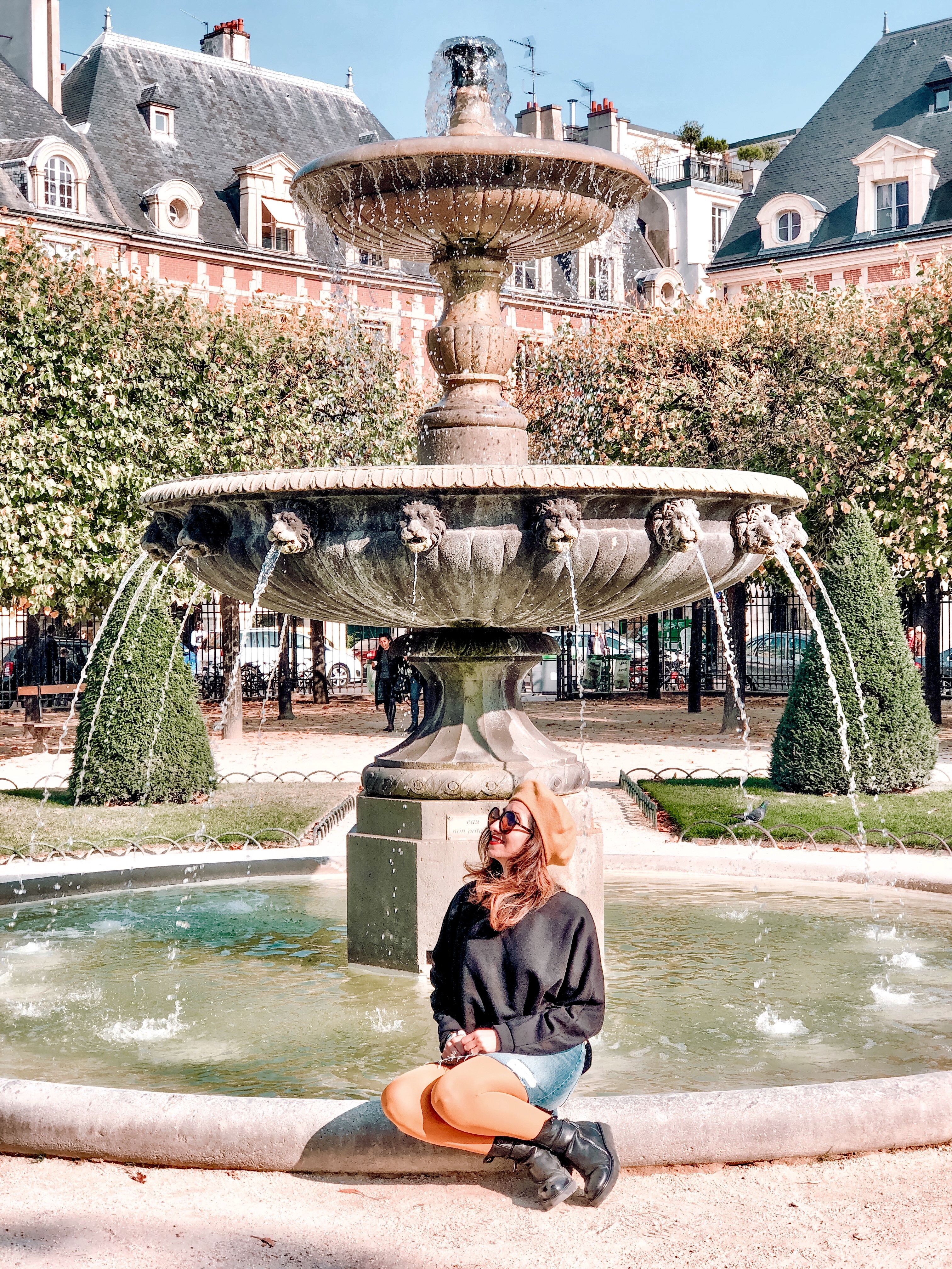 Place des Vosges, Parigi in autunno, jardin de luxembourg, Impastastorie, impastastorie bistrot, autumn in paris, Champ de Mars, Tour eiffel, eiffel tower in autumn